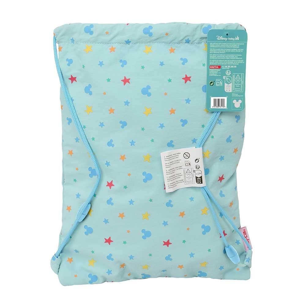Bolsa para sapatos infantil K-Pop Demon Hunters HUNTR/X com alça de mão azul 5/5