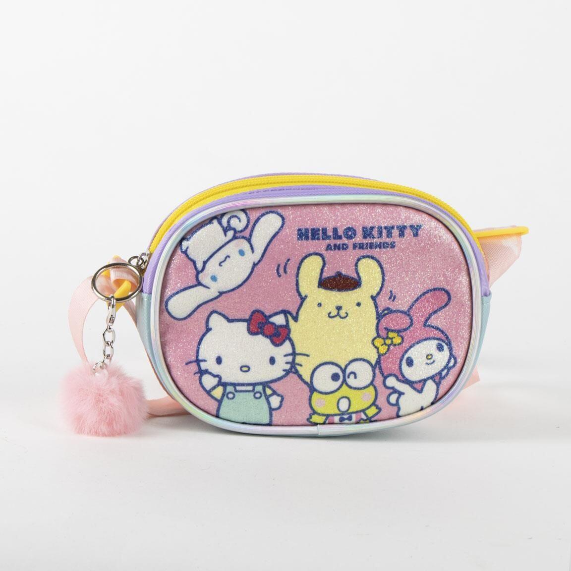 Sac à bandoulière pour enfant en forme de cœur Minnie Mouse avec nœud rose 4/5