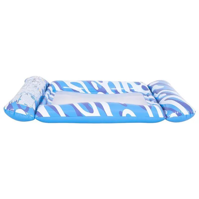 Luftmatratze Ripple Wave 117x76x15cm mit Netzgewebe, 3 Luftkammern, bis 80kg 3/6