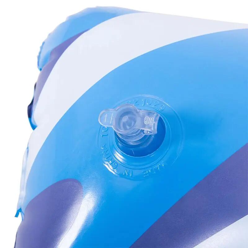 Luftmatratze Ripple Wave 117x76x15cm mit Netzgewebe, 3 Luftkammern, bis 80kg 2/6