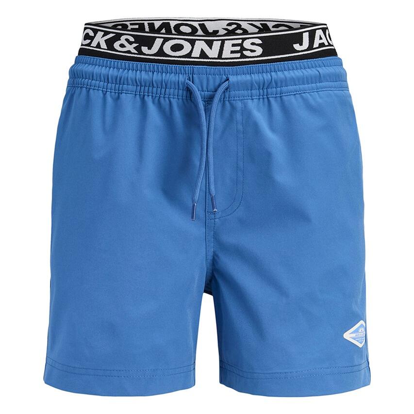 Kids Zwemshort Double Waistband Surf Blauw II 1/7