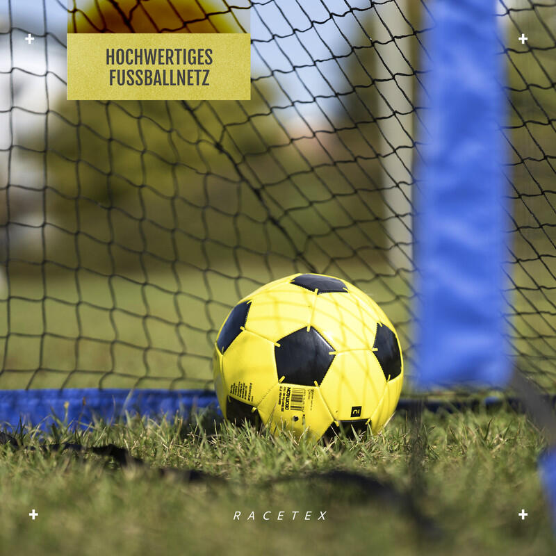 RACETEX 2er Pop-Up Fußballtor-Set Kinder, blau 5/7