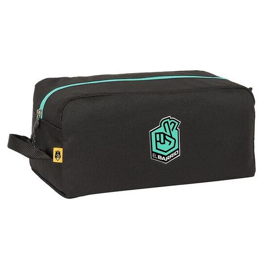 Borsa sportiva per scarpe da adulto Kings League Pigs con maniglia laterale nera