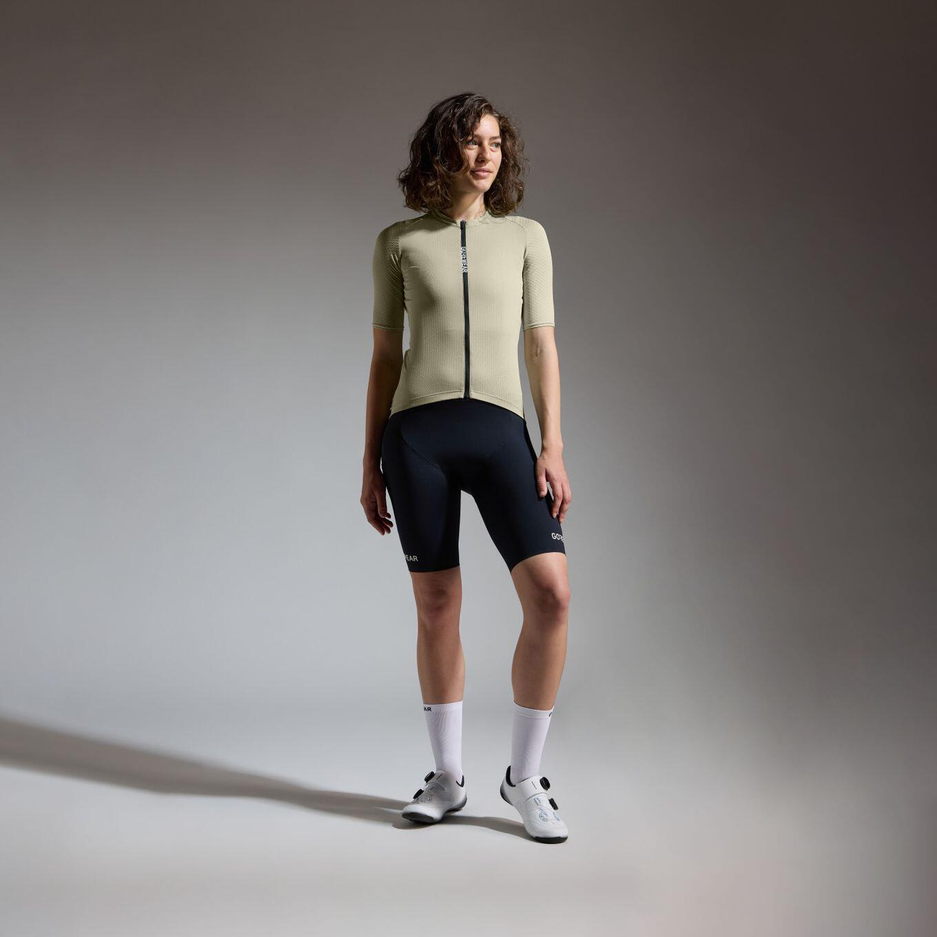 Gore Wear Spinshift kortarmshirt voor dames, beige 6/6