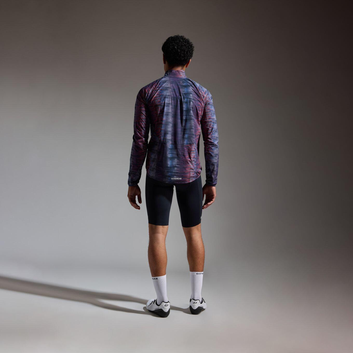 Veste Gore Wear Spinshift Pixel Bleu Rouge 5/6