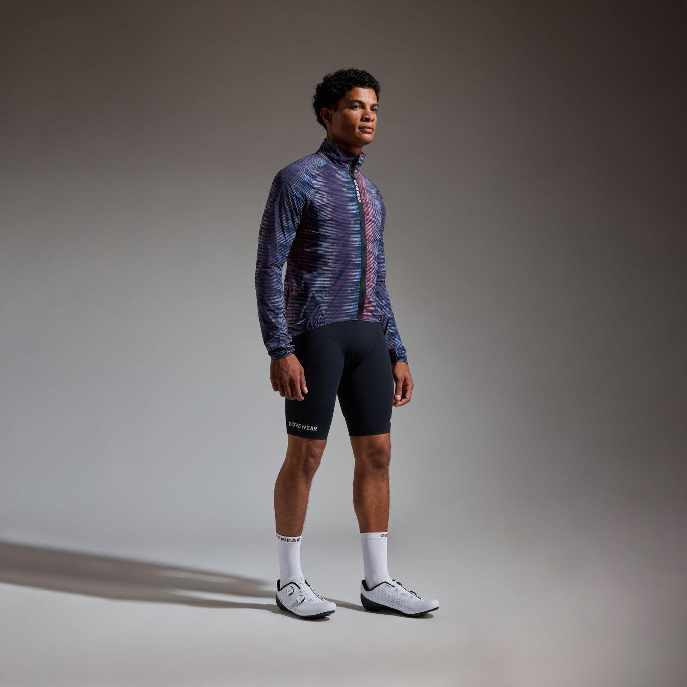 Veste Gore Wear Spinshift Pixel Bleu Rouge 4/6