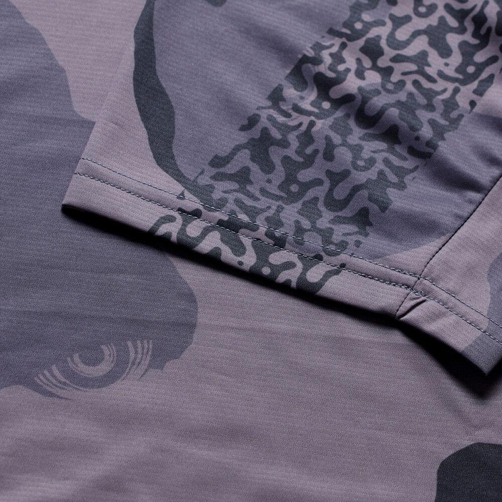 Maglia a maniche corte Troy Lee Designs Skyline Pro Grigio/Viola 4/5
