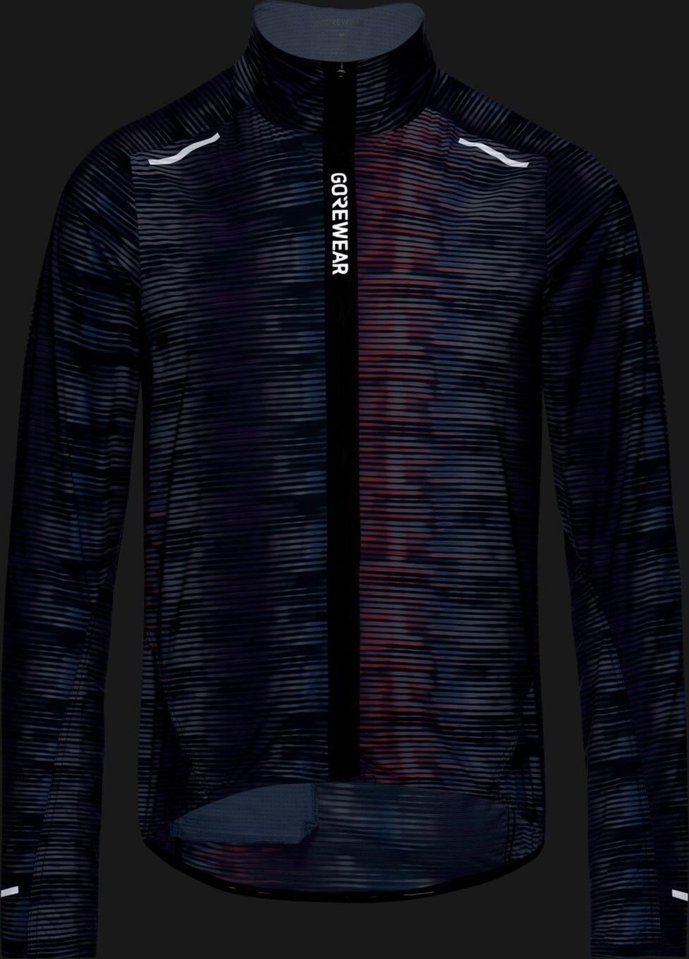 Veste Gore Wear Spinshift Pixel Bleu Rouge 3/6