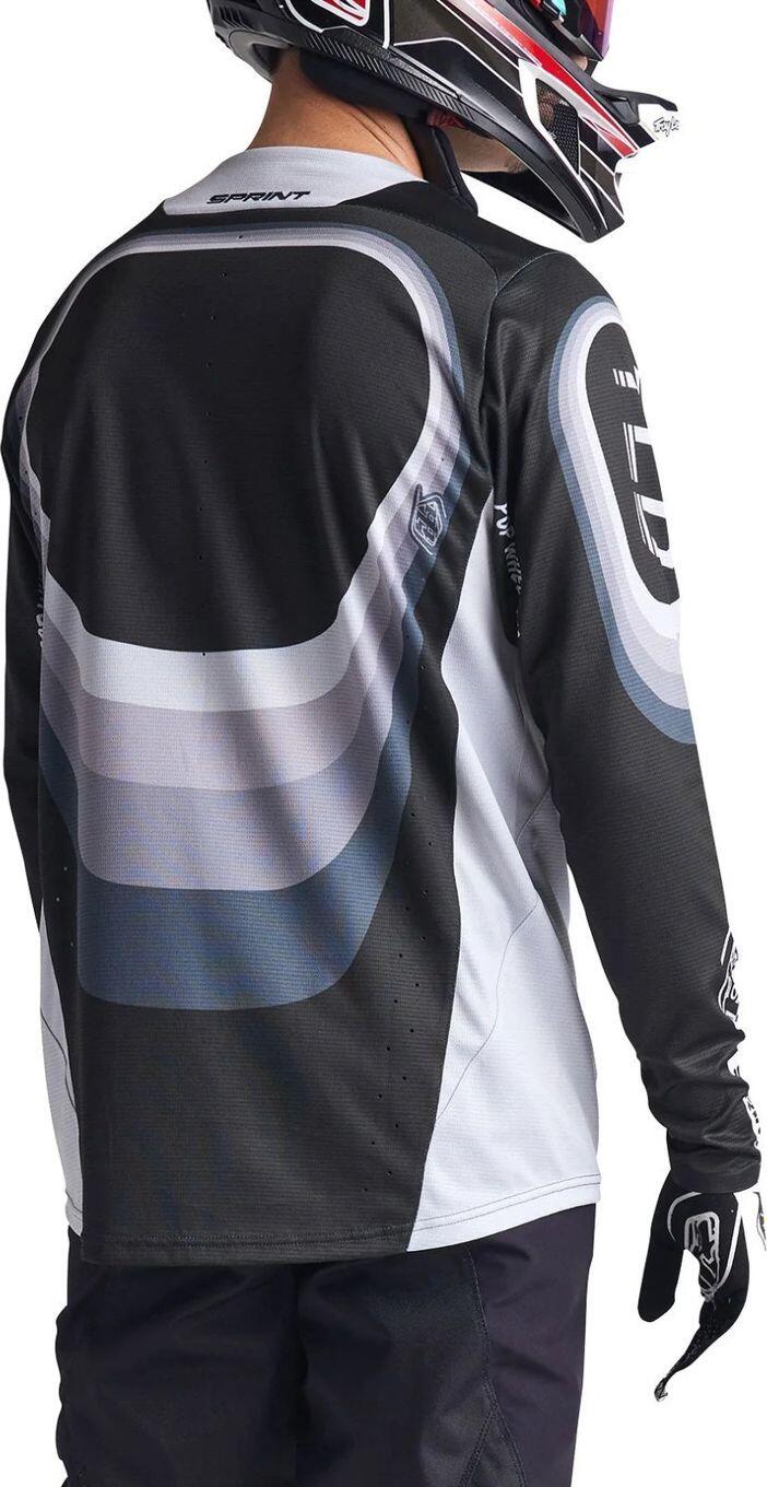 Maglia a maniche lunghe Troy Lee Designs Sprint Nero 6/6