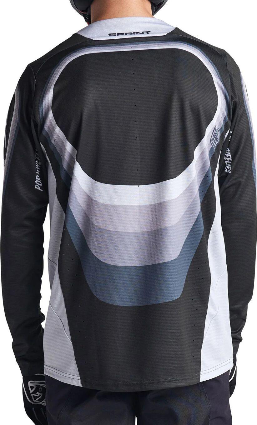 Maglia a maniche lunghe Troy Lee Designs Sprint Nero 5/6