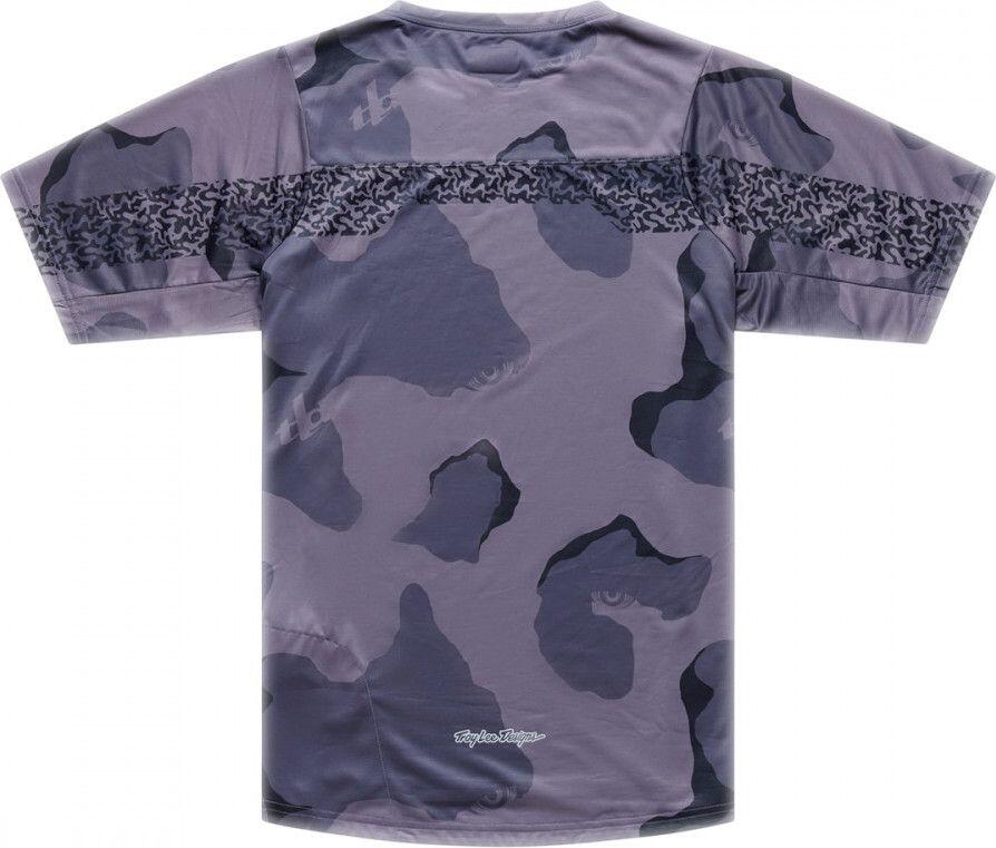 Maglia a maniche corte Troy Lee Designs Skyline Pro Grigio/Viola 2/5