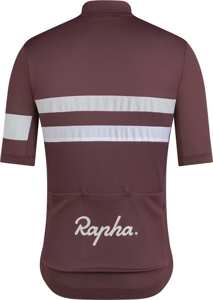 Maillot manches courtes Rapha Brevet Lightweight Violet/Blanc Homme 2/7