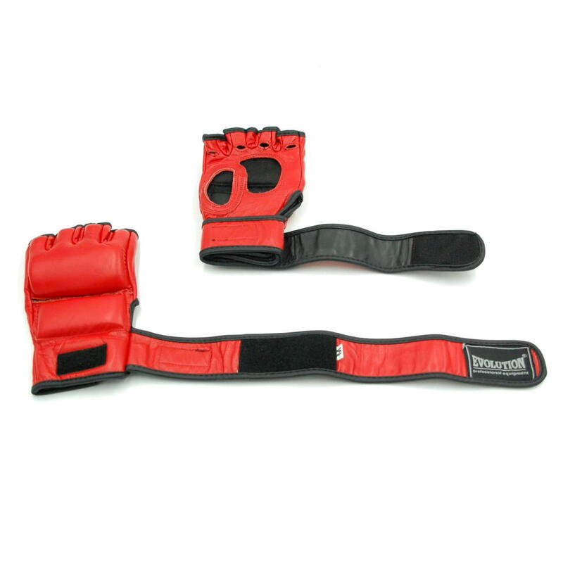 Rękawice sparingowe MMA Evolution Professional Equipment Red