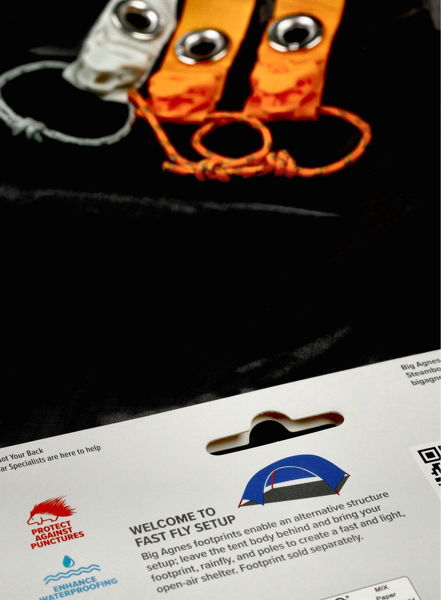 Podłoga pod namiot Big Agnes Footprint Copper Spur UL3 - asphalt 7/7
