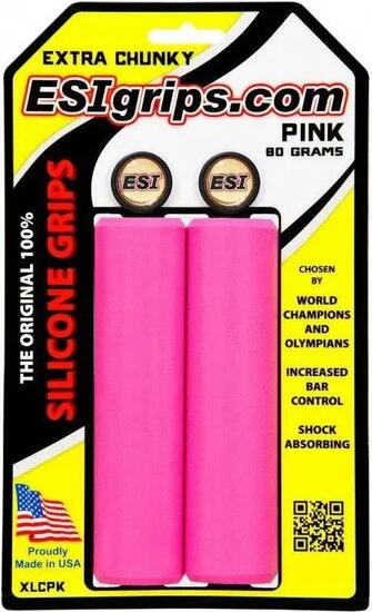 Paire de Grips ESI Extra Chunky Pink 34 mm Rose