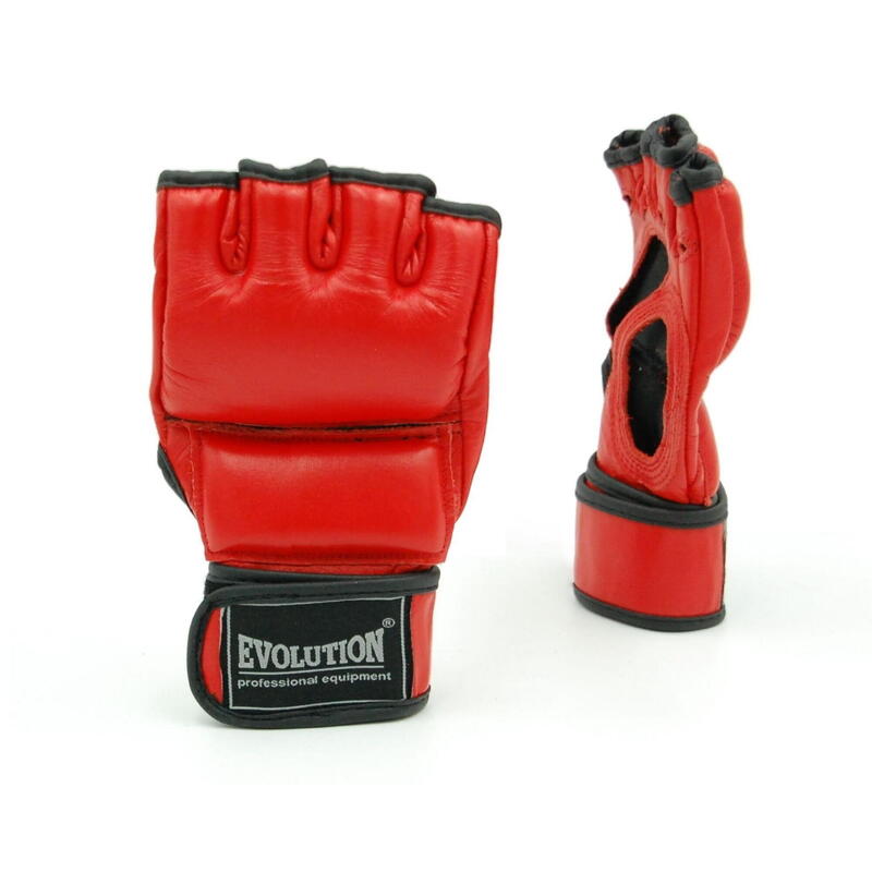 Rękawice sparingowe MMA Evolution Professional Equipment Red