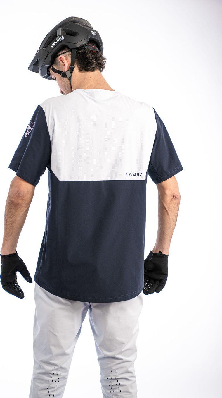 Maillot Manches Courtes Animoz Pure Bleu / Navy 2/3