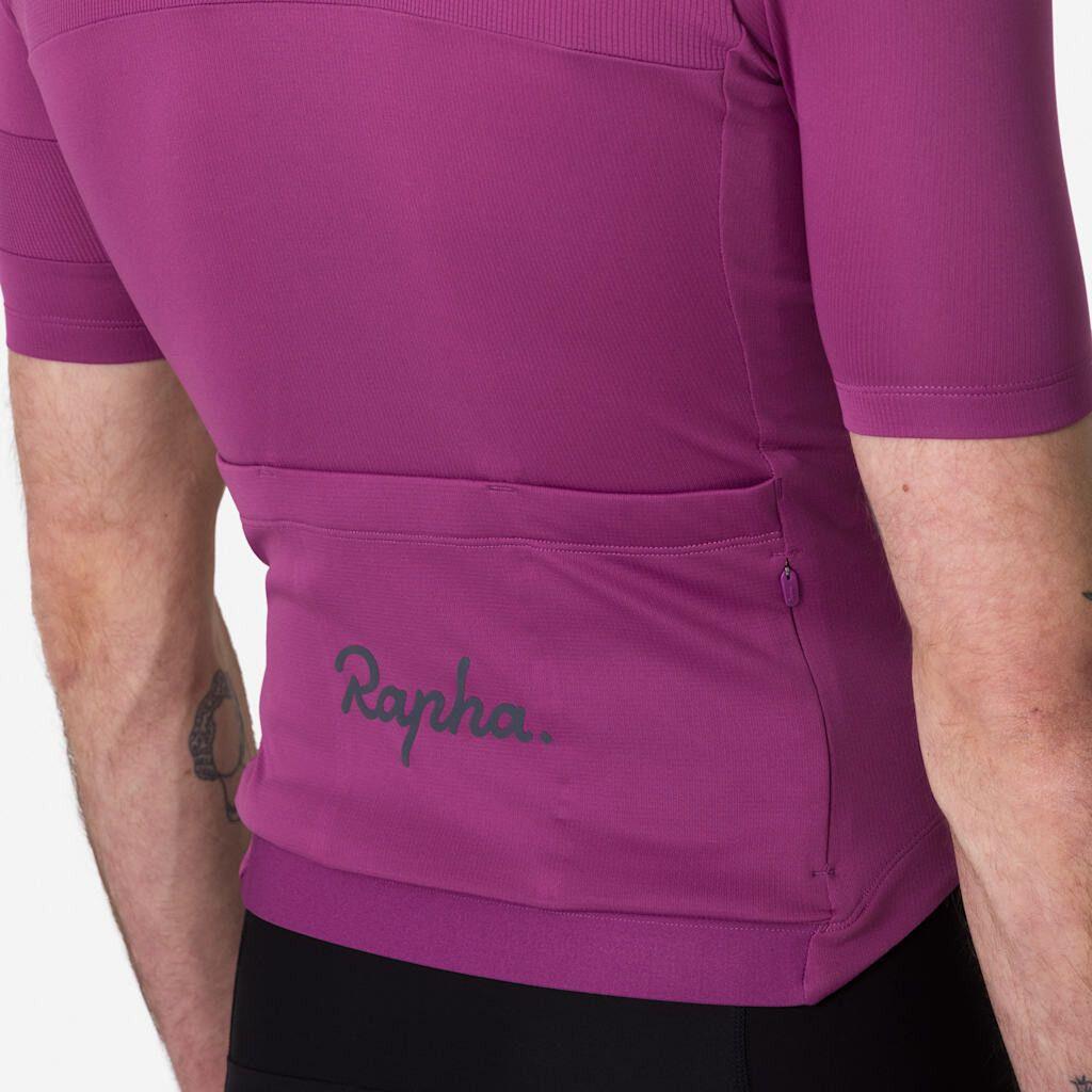 Maillot Manches Courtes Homme Rapha Brevet Element Violet 3/7
