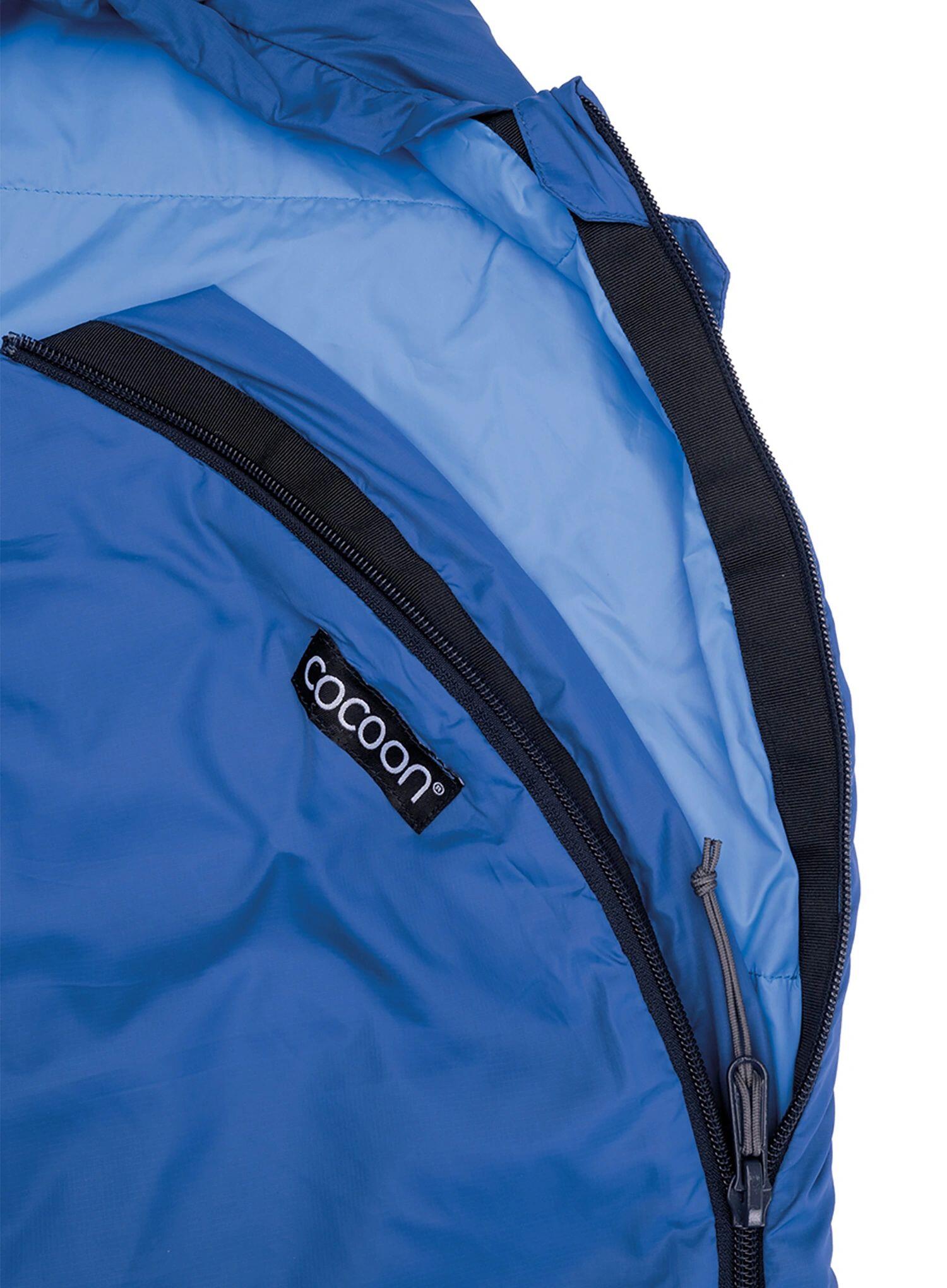 Śpiwór dziecięcy Cocoon Mountain Wanderer - night blue/light blue 6/7