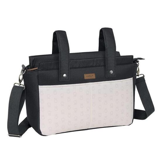 Sac à poussette Miffy Mum pour adulte avec bandoulière, noir