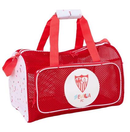 Sac de plage pour enfants du FC Séville avec bandoulière réglable et poignée