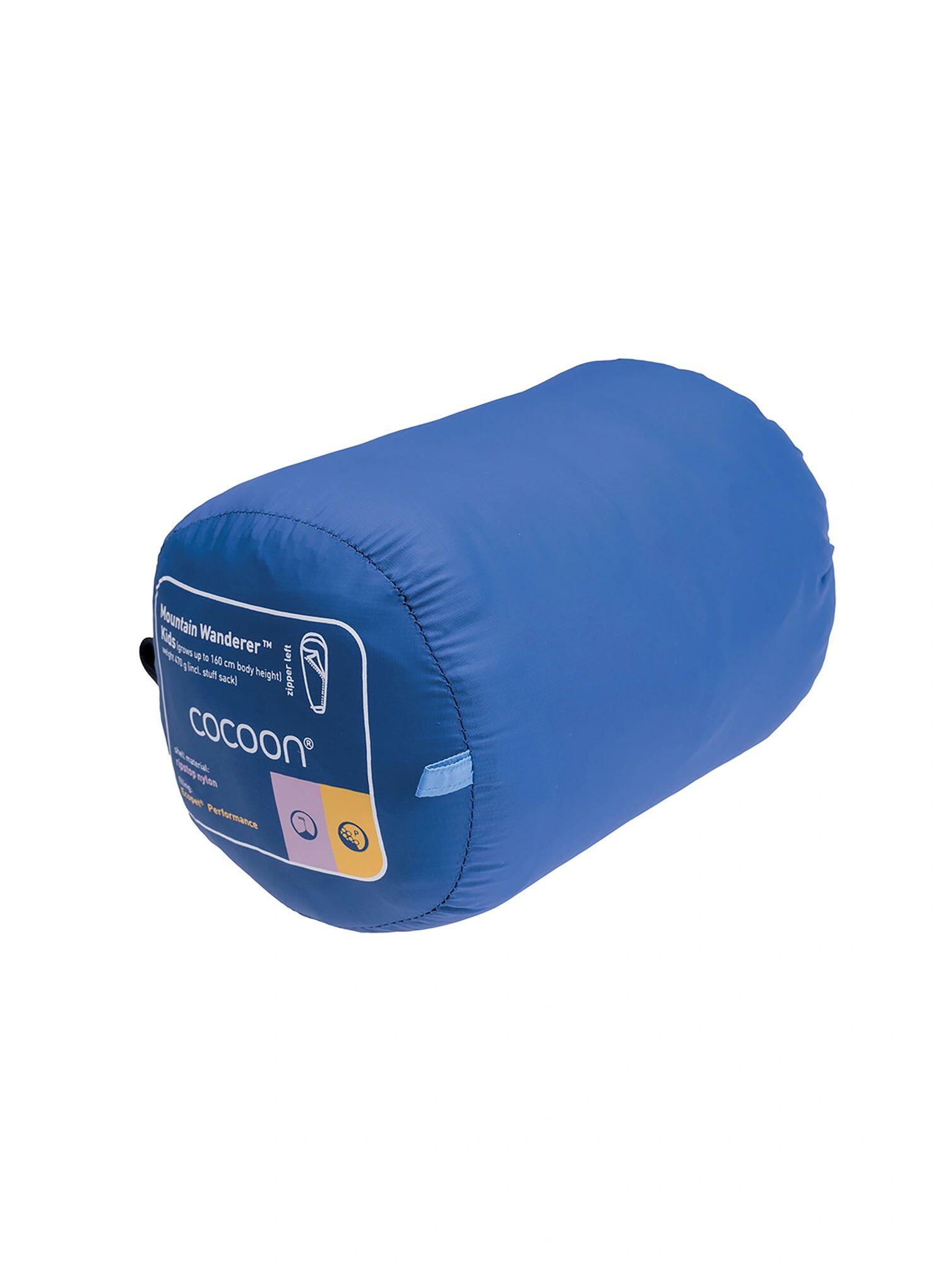 Śpiwór dziecięcy Cocoon Mountain Wanderer - night blue/light blue 2/7