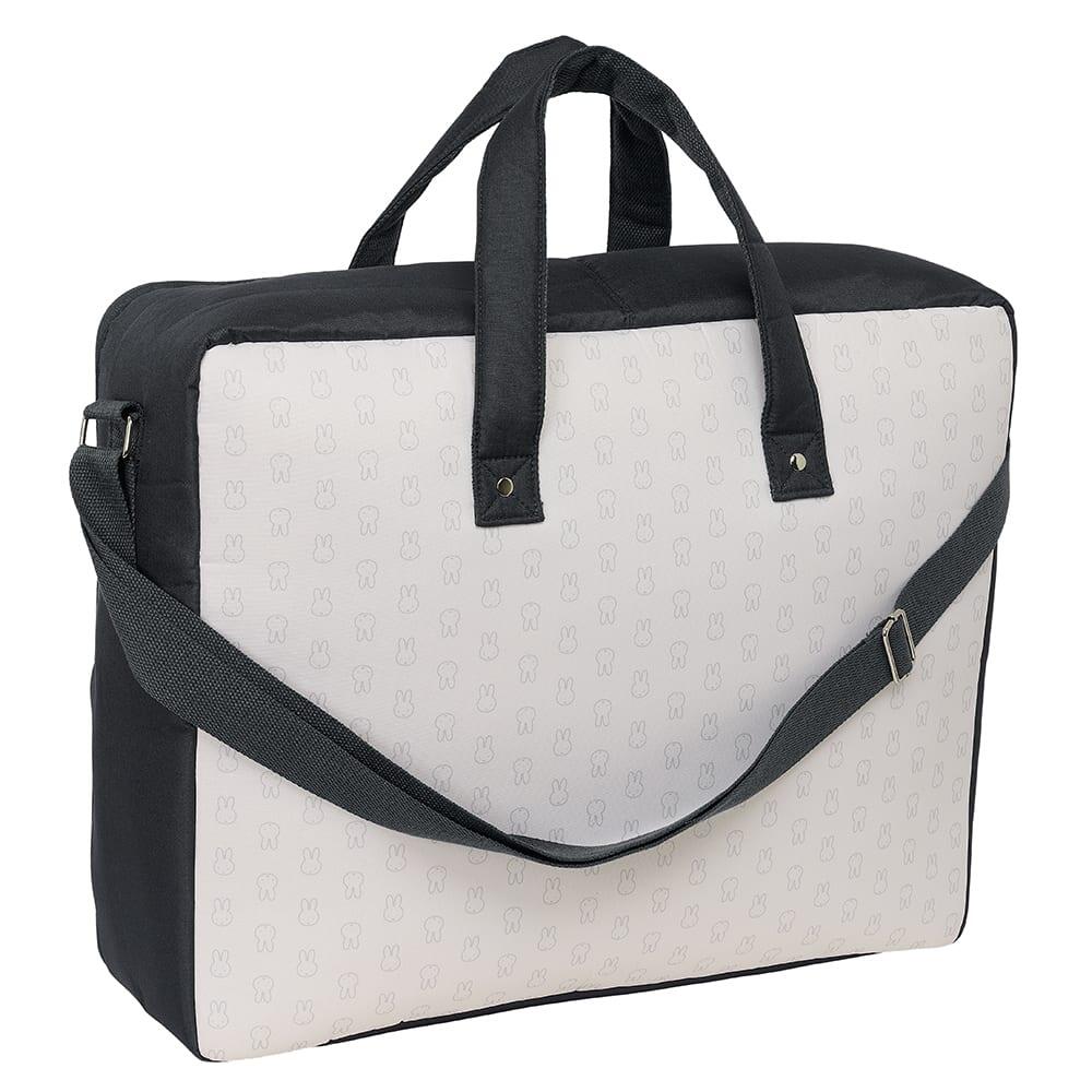 Bolsa de praia infantil da Minnie Mouse com zíper e alças de corda turquesa. 2/3