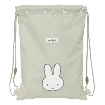 Sac de couchage plat Miffy pour enfants, en polyester recyclé, déperlant, vert