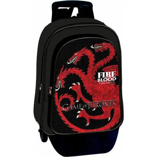 Chariot pour adultes Game of Thrones Feu et Sang Targaryen Noir