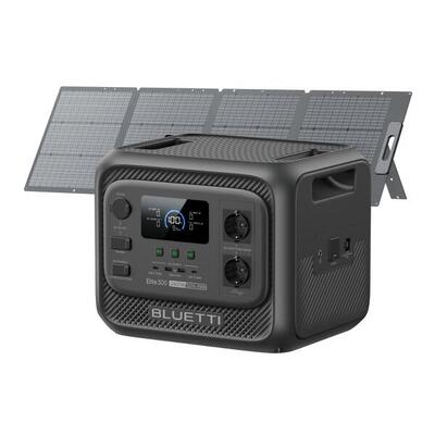 Elite 300 +200w bluetti powerstation 3014wh voor noodstroom thuis - 99% renew