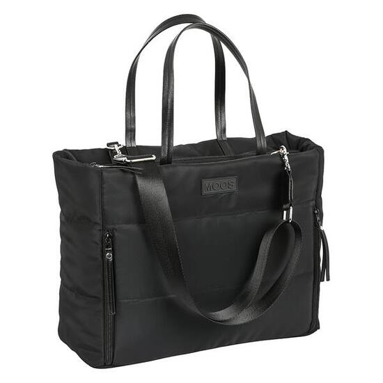 Zaino imbottito Moos per adulti con scomparto per laptop da 141" beige.
