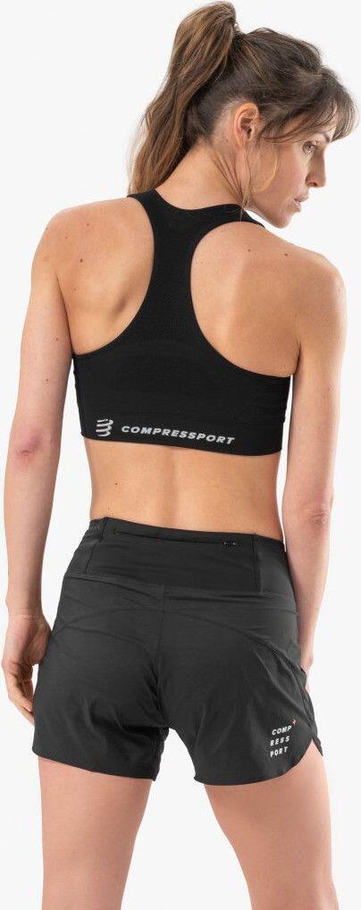 Reggiseno sportivo Compressport FeelFree Seamless Black 2/5