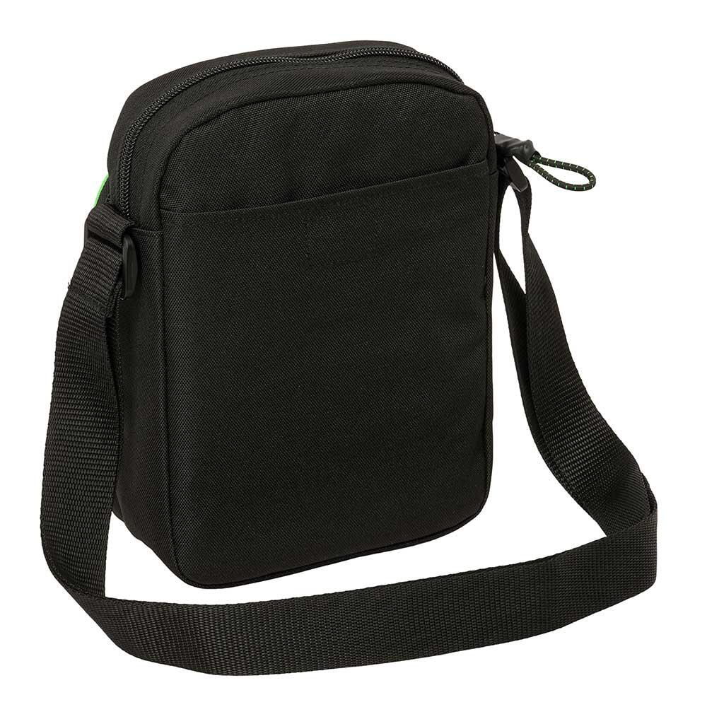 Borsa sportiva da adulto del Real Madrid con manici, colore beige. 2/3