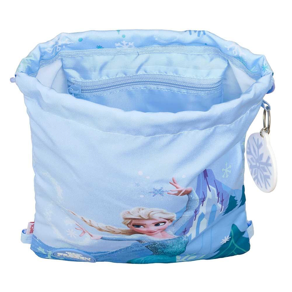 Sac à chaussures enfant moyen Atlético de Madrid avec poignée, rouge et bleu 4/5