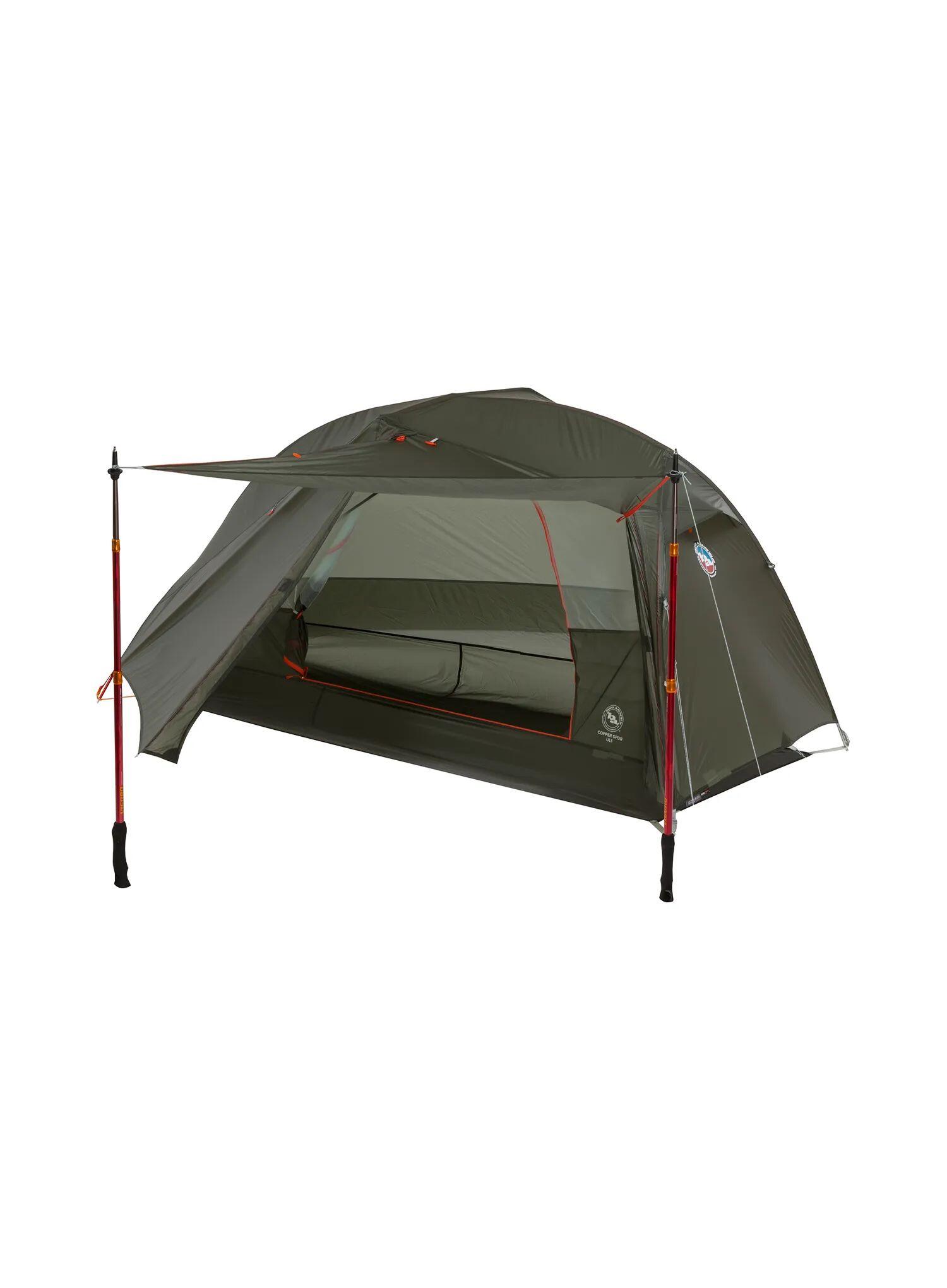 Namiot 1-osobowy Big Agnes Copper Spur UL1 - lichen green 5/7