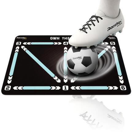 RACETEX Fußball Trainingsmatte Rot