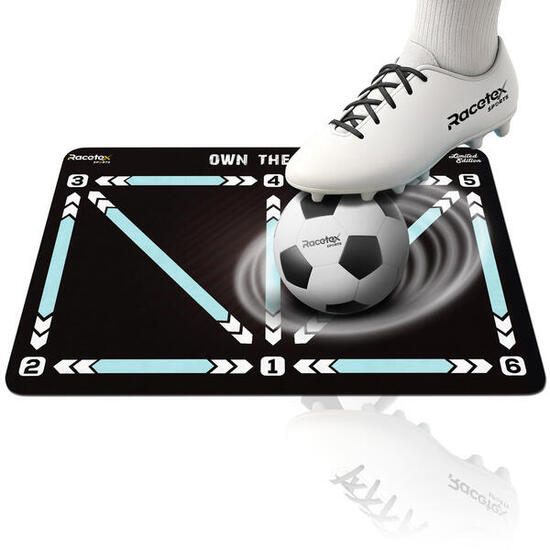 RACETEX Fußball Trainingsmatte Rot