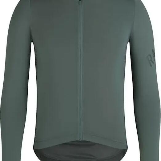Rapha Pro Team Lightweight Grey/Green Men's long sleeve jersey