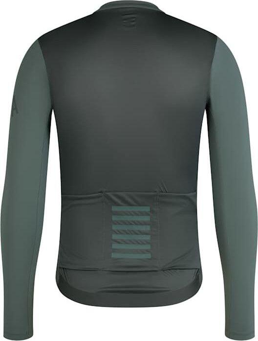 Maillot manches longues Rapha Pro Team Lightweight Gris/Vert Homme 2/2