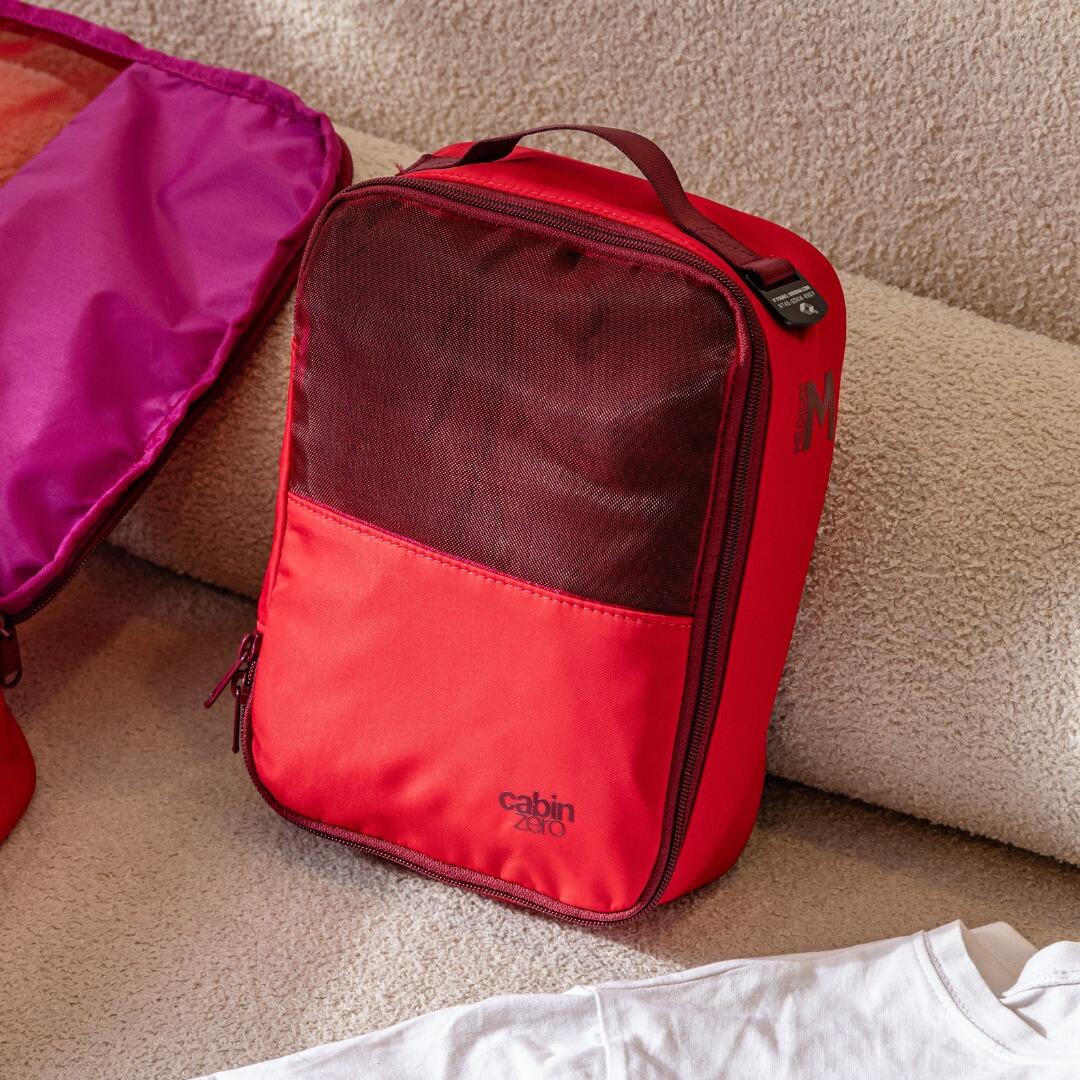 Organizer podróżny CabinZero Lux Packing Cube Medium 5.5 L - cranberry 6/7