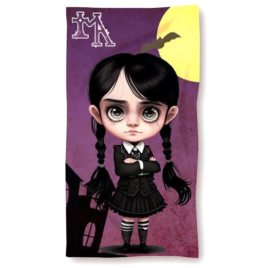 Damski bawełniany ręcznik kąpielowy OcioStock Gothic Girl