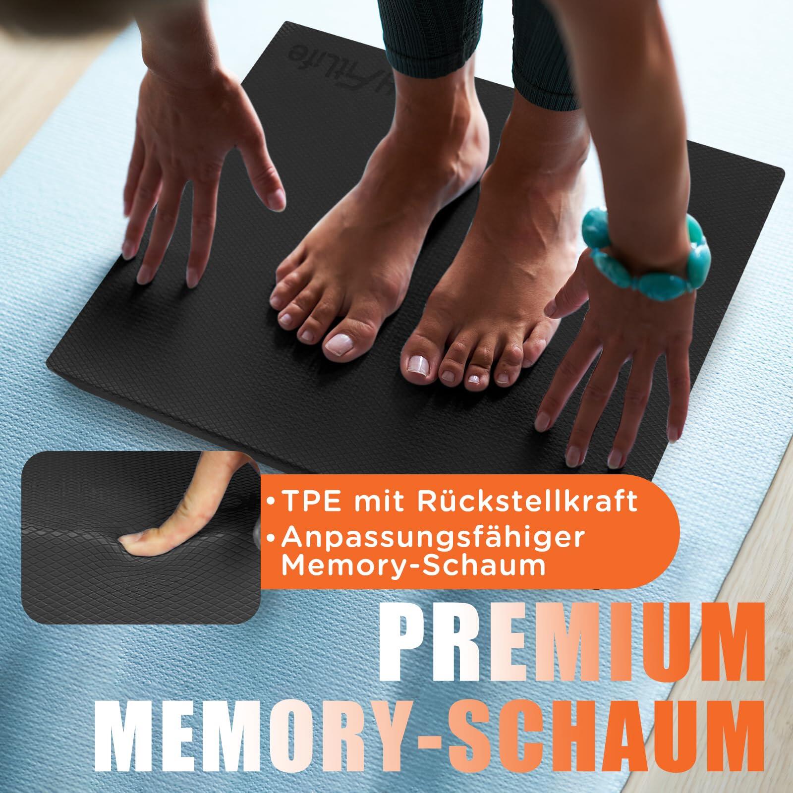 DH FitLife Balancekissen XL - Memory-Schaum, rutschfest, bis 150 kg 6/7