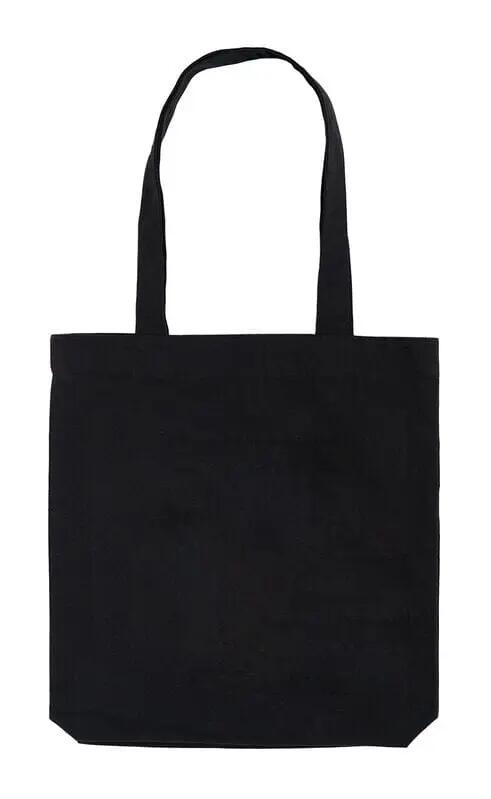 Borsa per la spesa da adulto Hellfire Club, in cotone riciclato con manici, nera 2/4