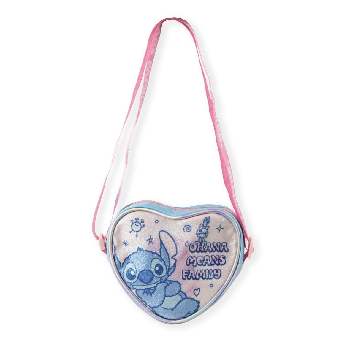 Bolso Bandolera Stitch Ohana Means Family Corazón Niña 3/5