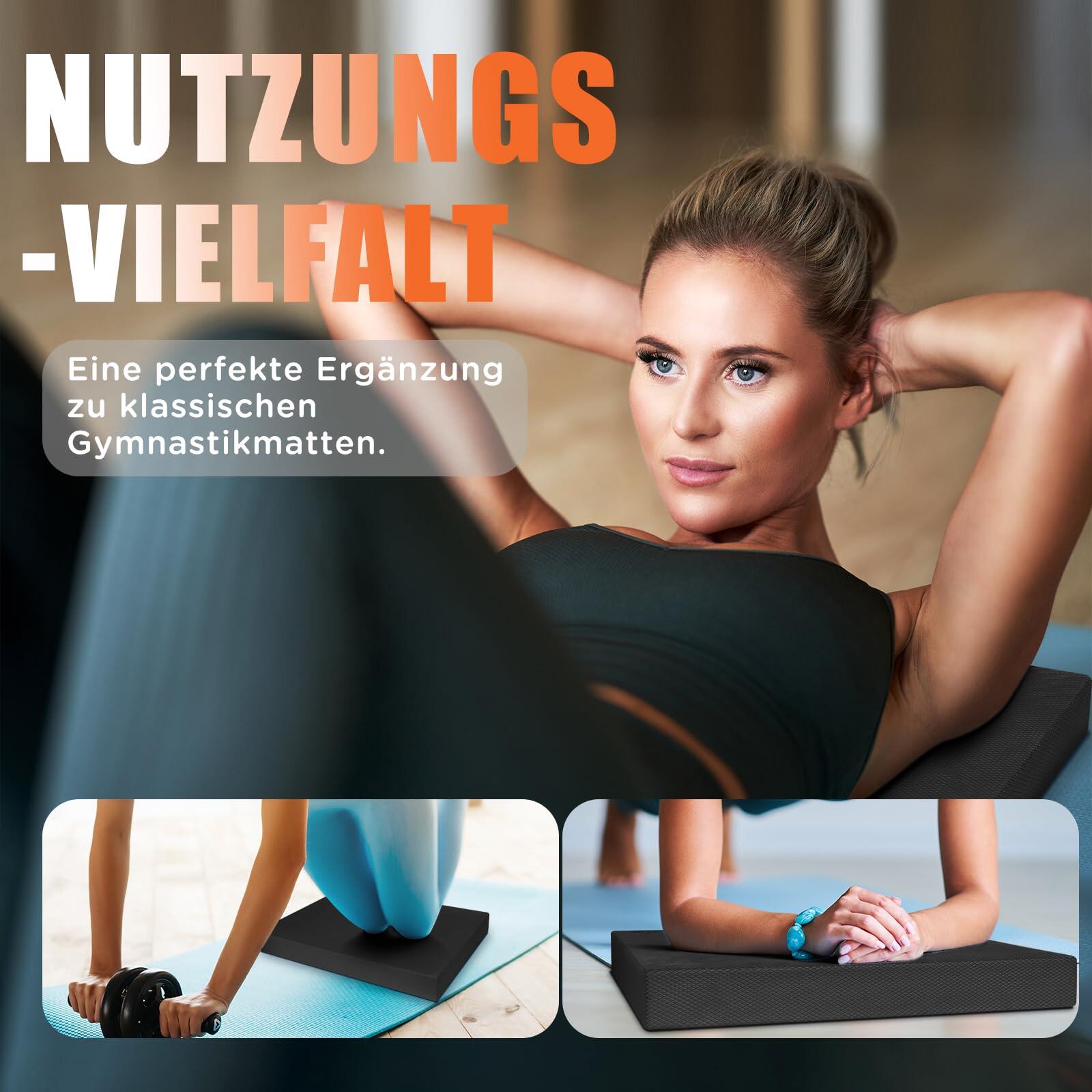 DH FitLife Balancekissen XL - Memory-Schaum, rutschfest, bis 150 kg 4/7