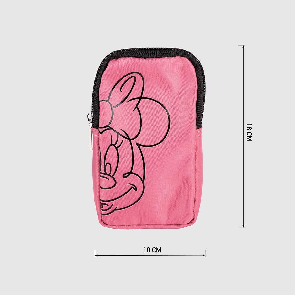 Bolsa de ombro infantil Kuromi com alça ajustável e zíper, rosa e lilás 3/7