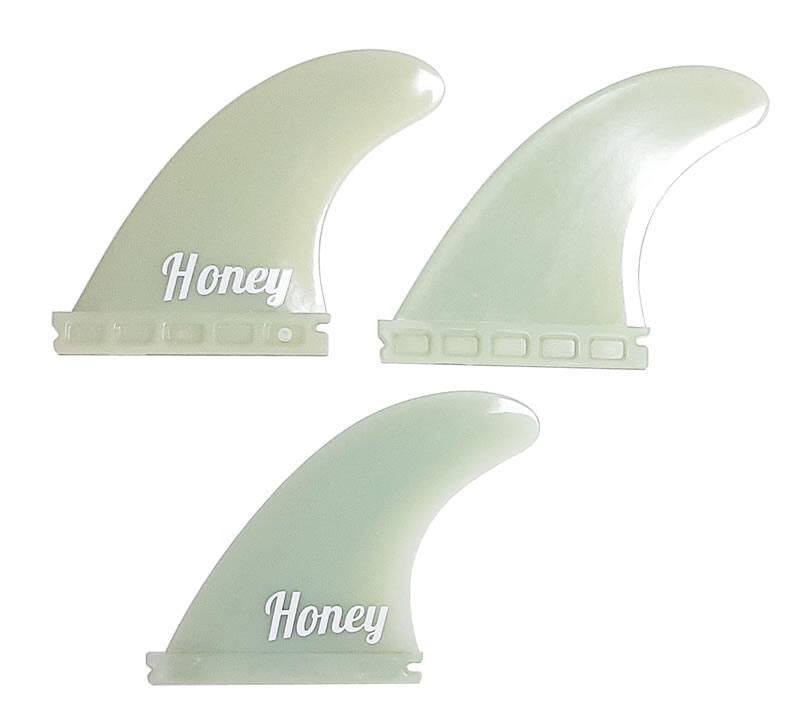 Quillas Honey Nylon Thruster Hueso 2/2