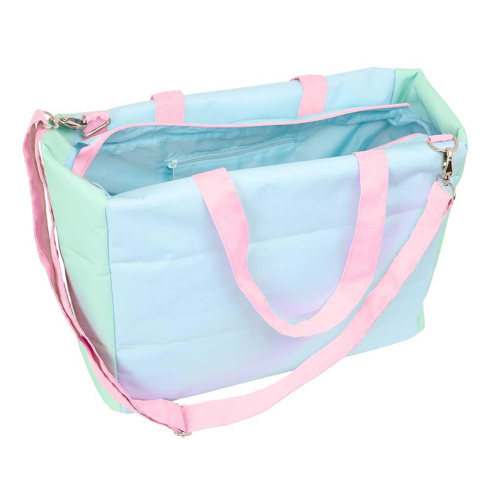 Sac de sport pour enfants Pembe Le Chat Rose avec bandoulière et poches - Bleu 5/7
