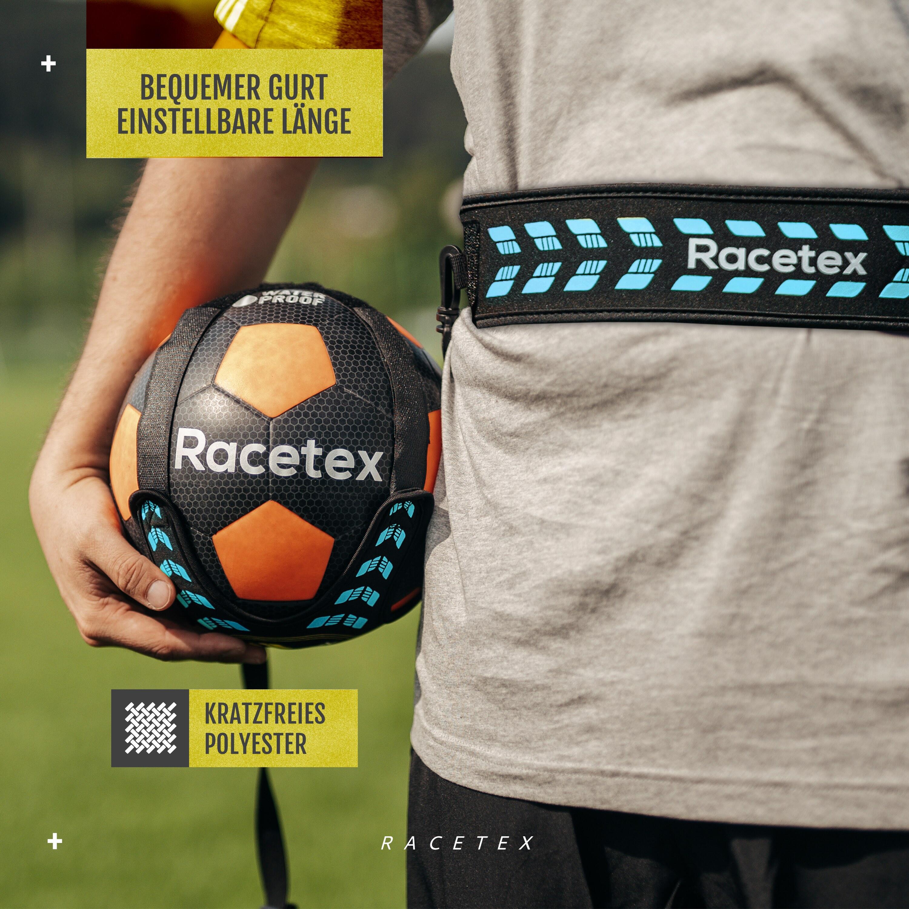 RACETEX Fußball Kickertrainer Blau 4/5
