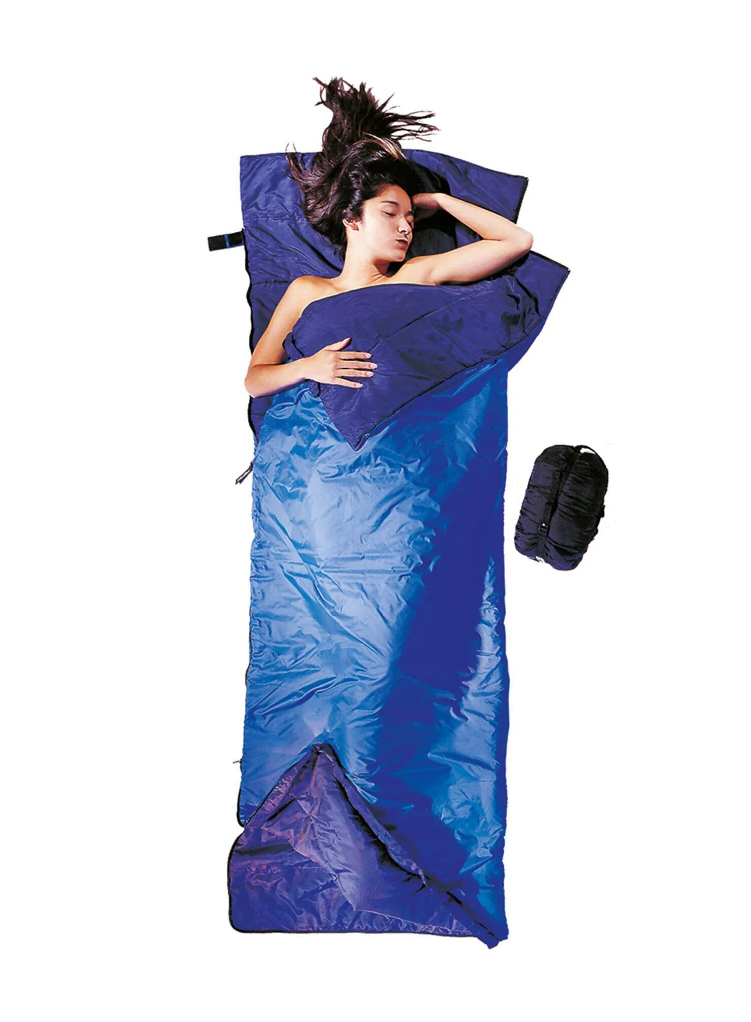 Śpiwór syntetyczny Cocoon Tropic Traveler - Silk Regular (180 cm) - royal blue 2/2